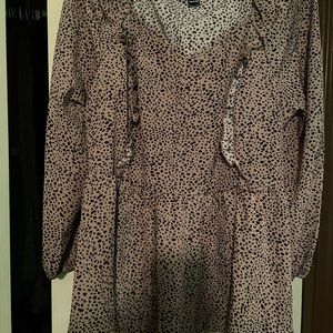 2XL Animal Print Long Sleeve Top